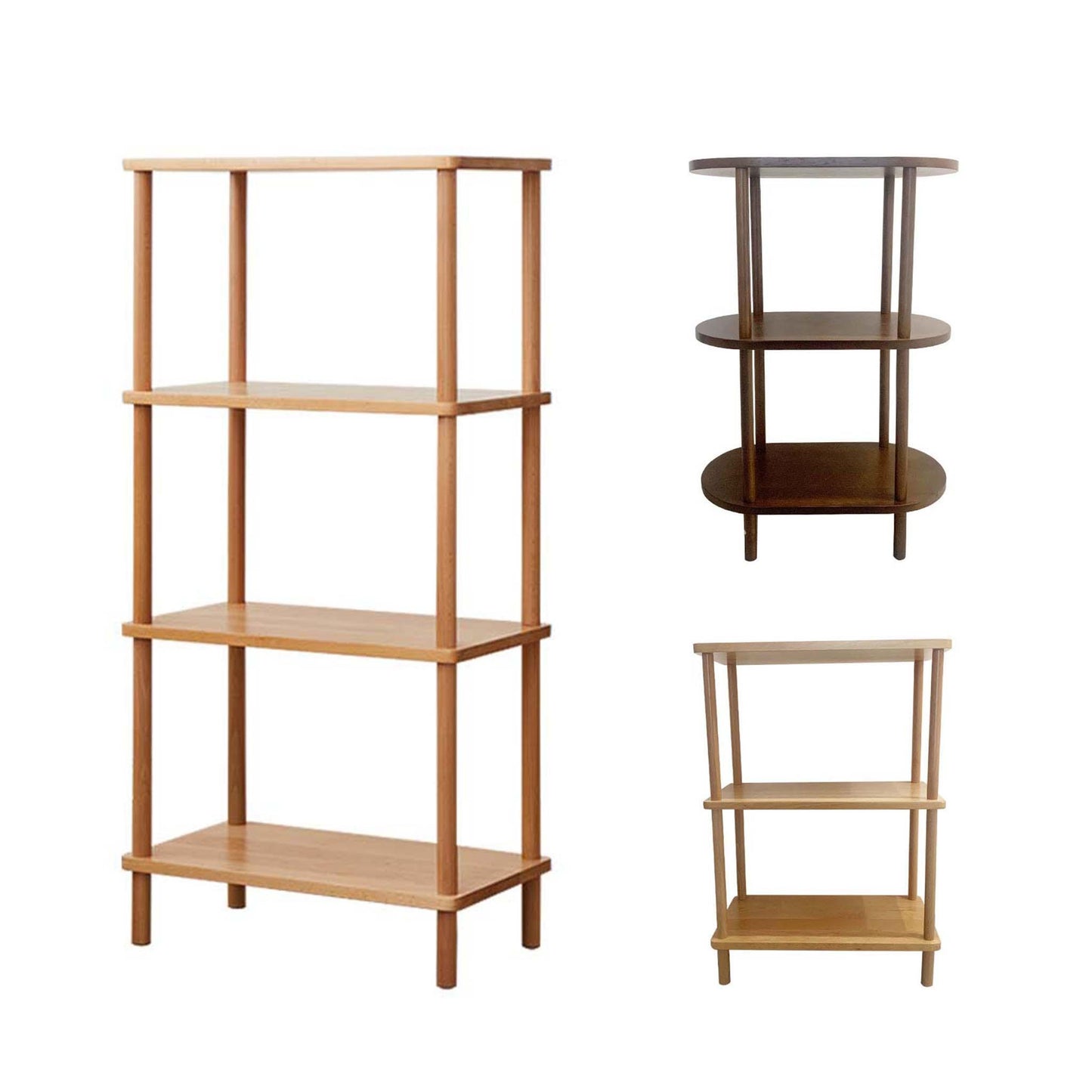 3 or 4-Tier Heavy Duty Storage Racks and Floating Shelves - Savor Cozy
