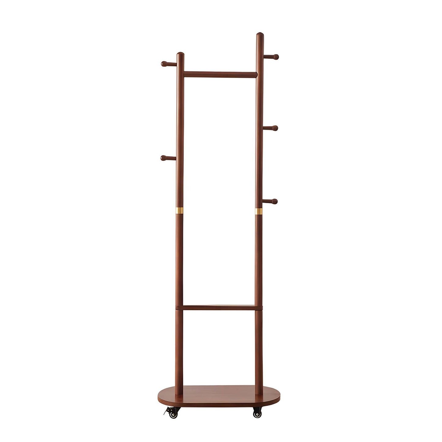 Rolling Clothes Rack with Shelf - Savor Cozy