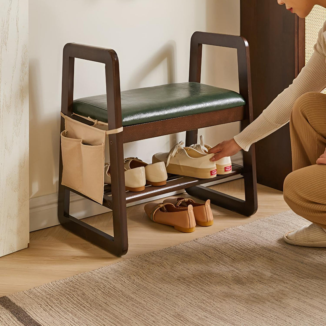 entryway bench for seniors