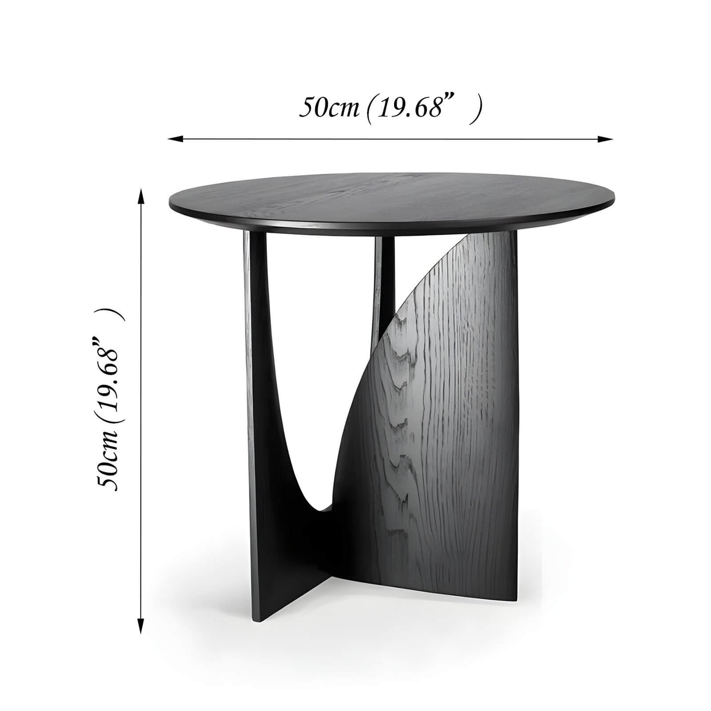 20 inch solid wood square end table