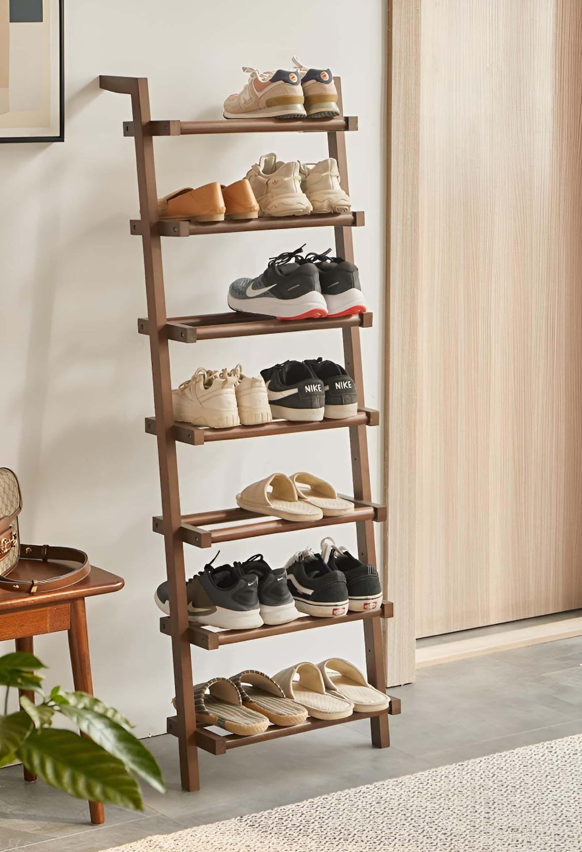 Shoe Rack Elevated Elevate Entryway Organization with Tall Shoe Rack: Get Yours Now ...