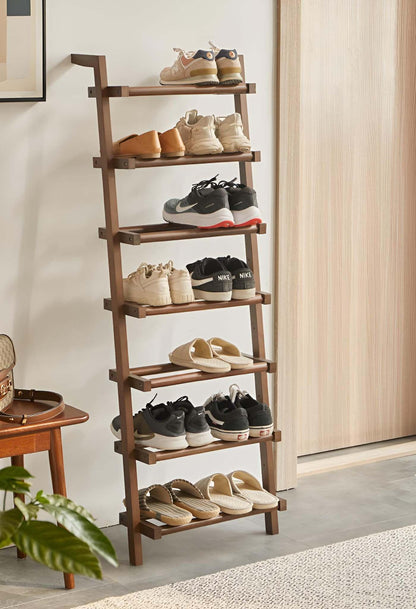 Stable Shoe Rack with Slant-Fit Design