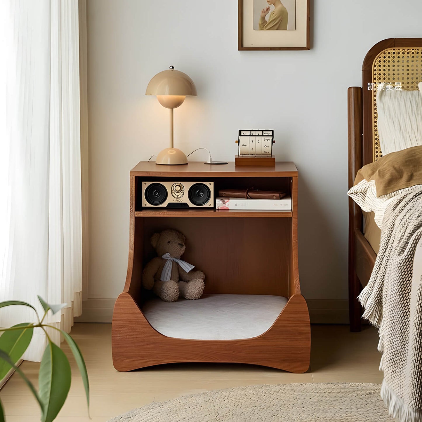 Bedside-cat-cabinet