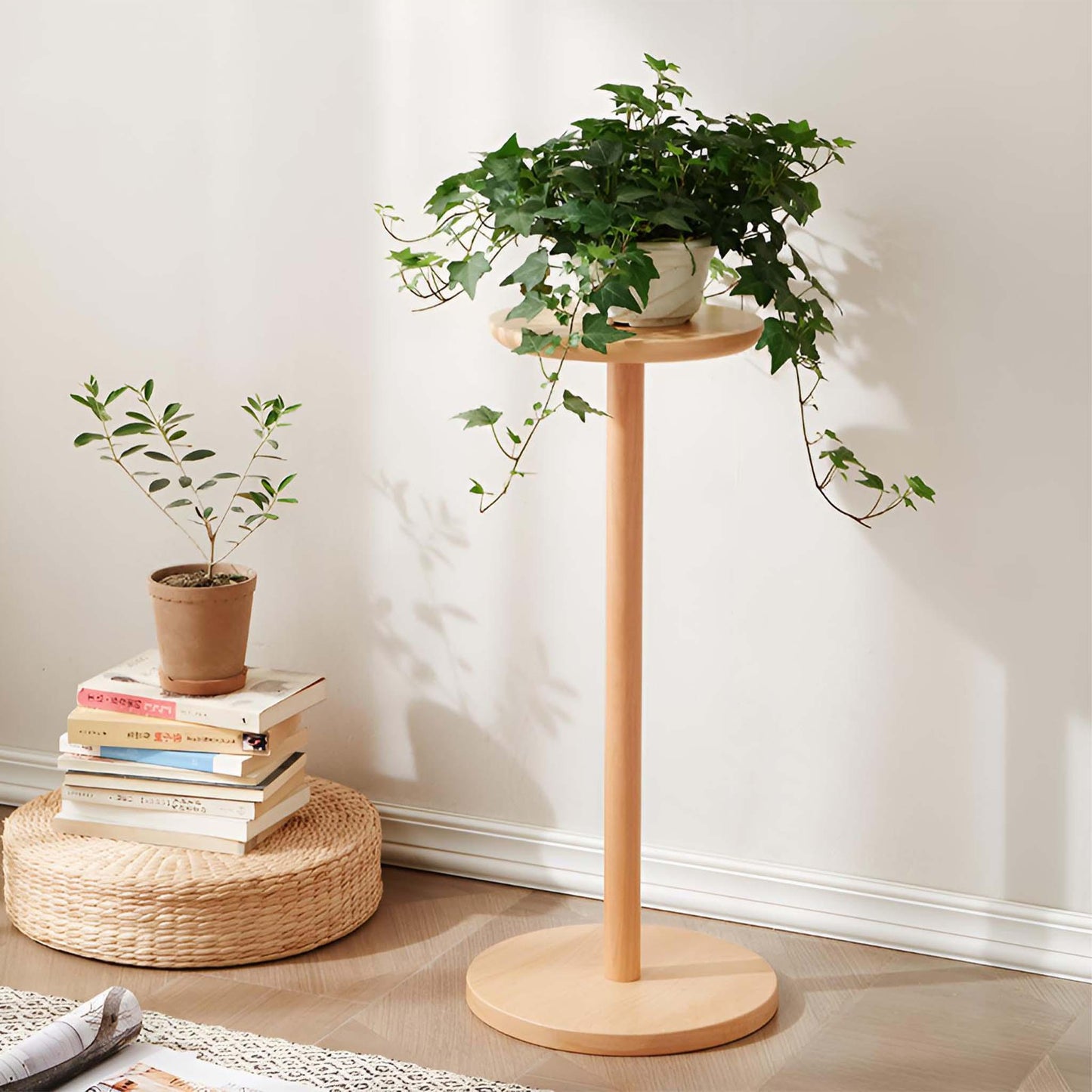 Side Tables with Integrated Planters - Convenient All-in-One Home Solution