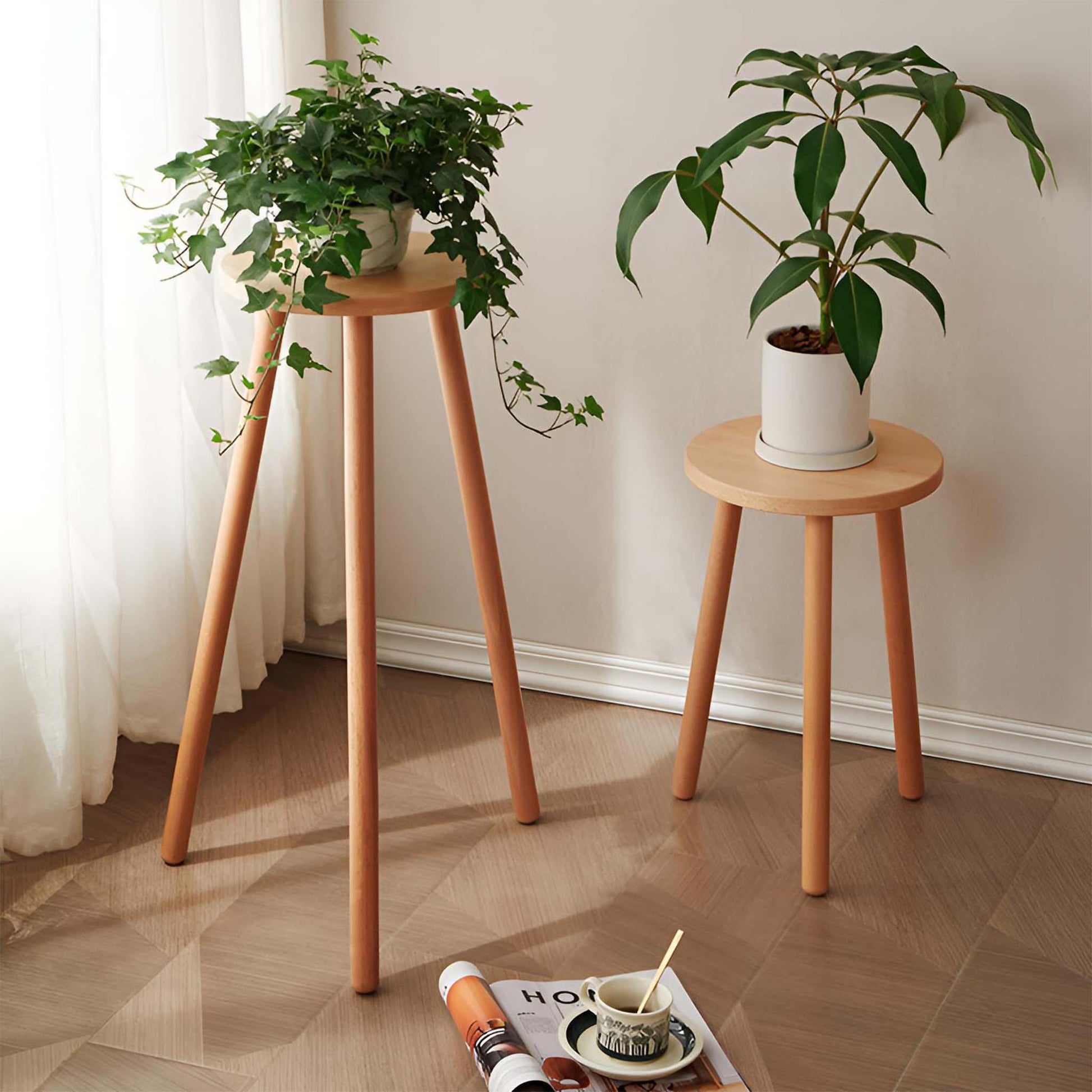 Multifunctional Planters Stand - Space-Saving Greenery Solution