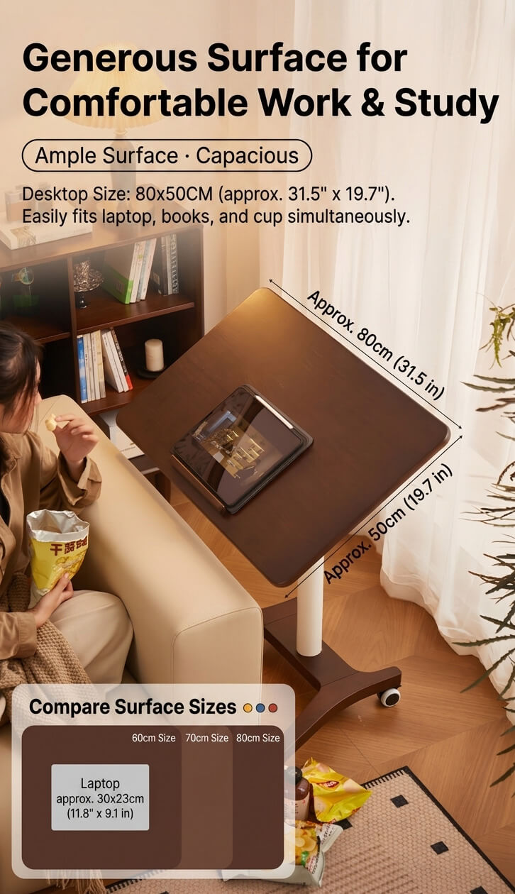 Sit to Stand Mobile Desk