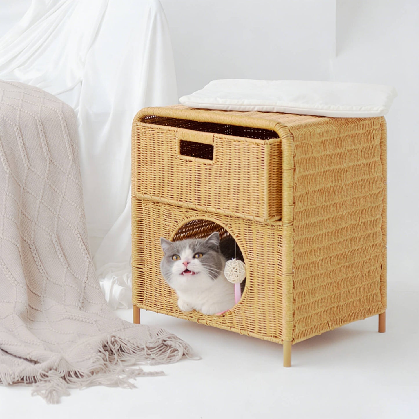 Cat-house-nightstand