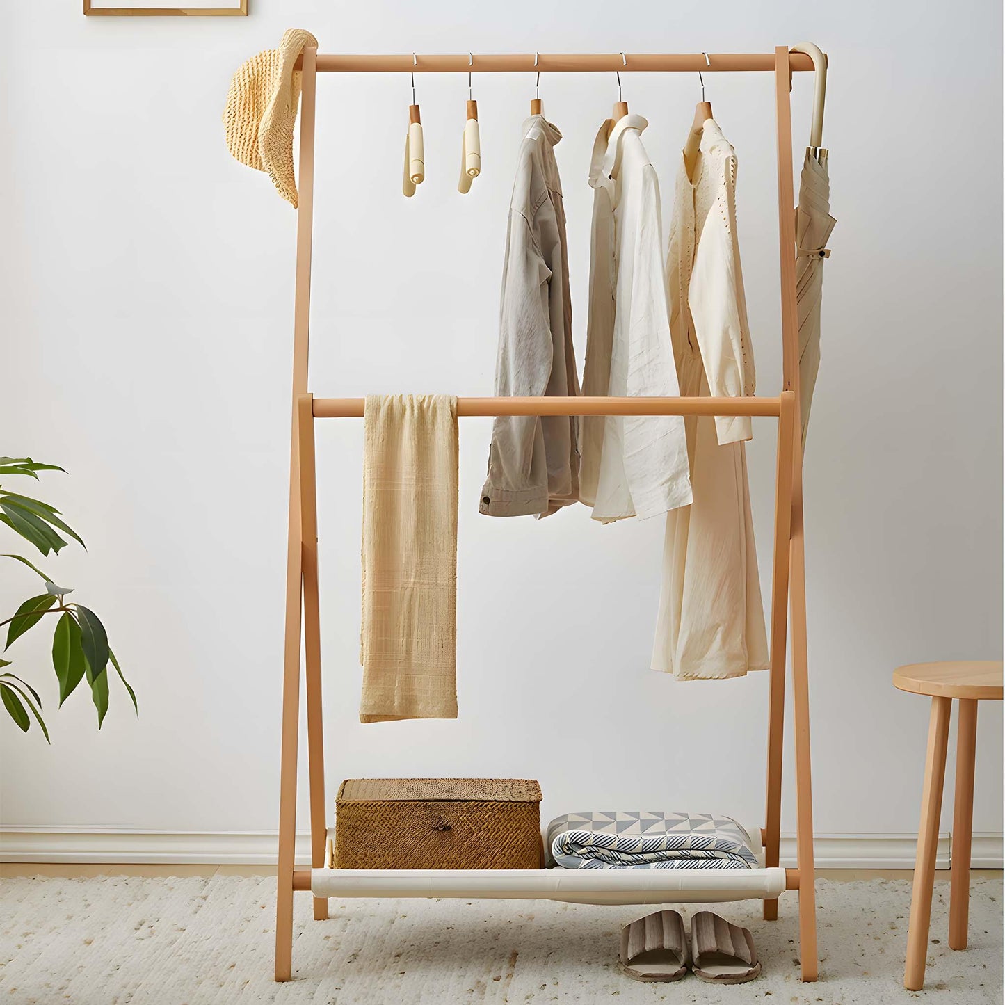 Easy-to-Install Multifunctional Clothing Organizer