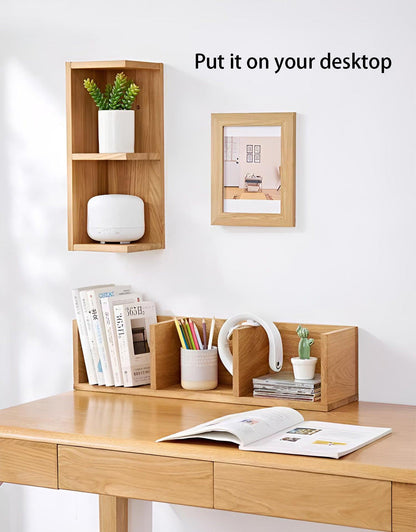 Wood Wall Storage Unit - Adaptable Hanging for Practical Organization