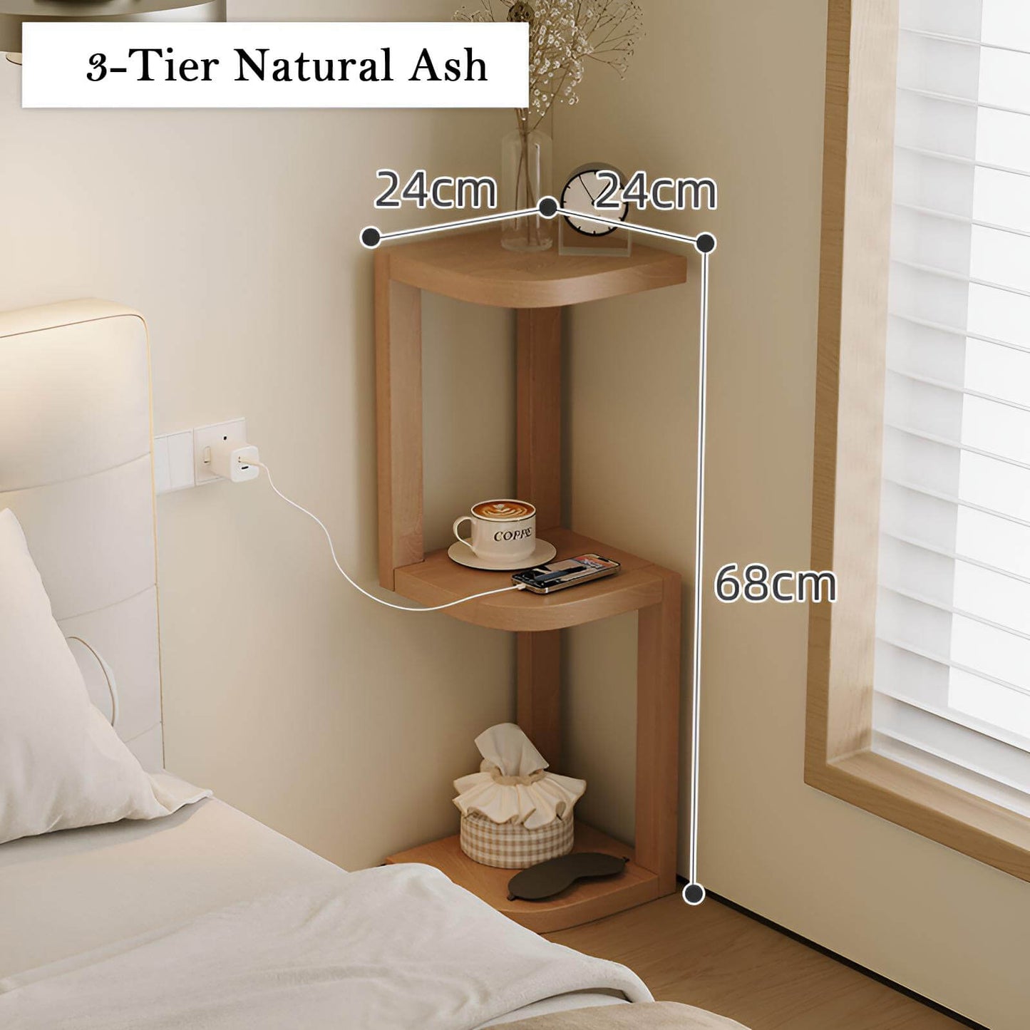 solid wood narrow bookshelf