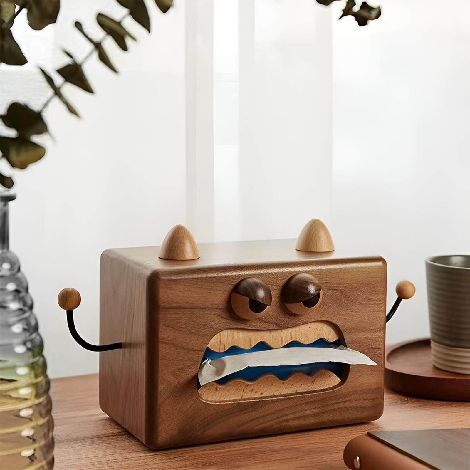 wood napkin holder