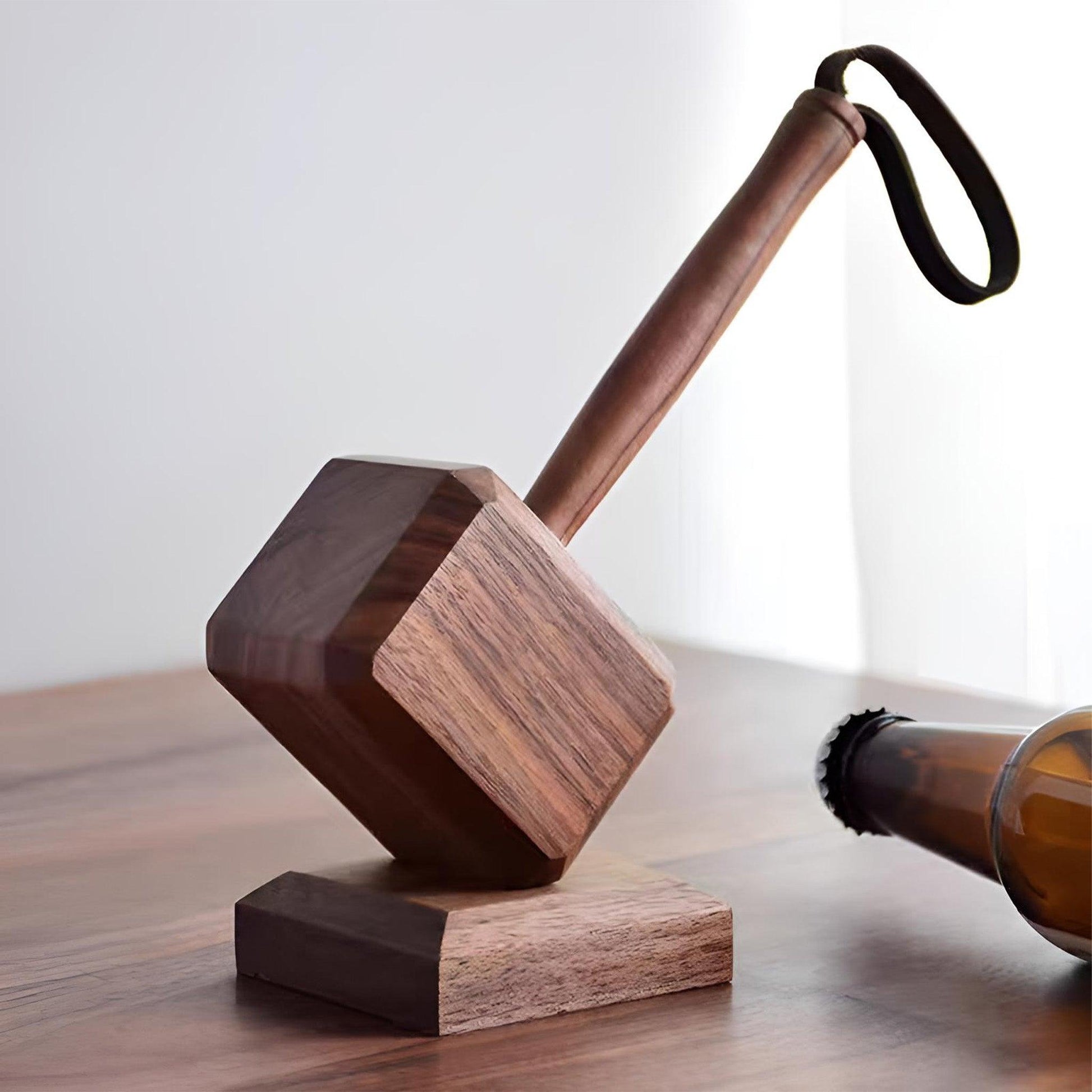 Wooden Magnetic Wine Opener - Creative Design Unlocks the Aroma Within